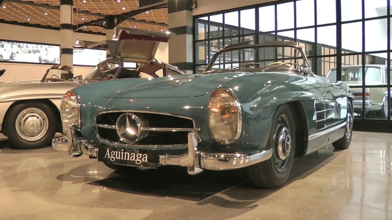 Museo Aguinaga: un homenaje a los modelos históricos de Mercedes Benz