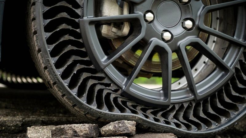 Ya llegaron los neumáticos sin aire para formar parte de una movilidad más ecológica